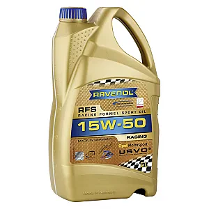 Моторное масло гоночное RAVENOL RFS Racing Formel Sport 15W-50 (5 литров)