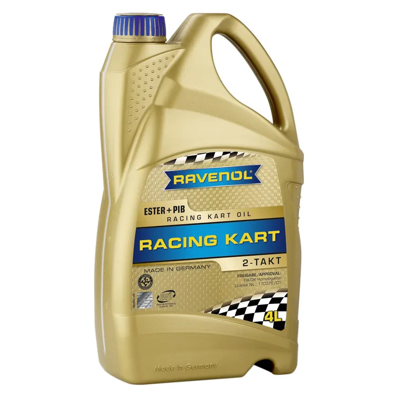 Моторное масло для 2T картов RAVENOL Racing Kart 2T (4 литра)