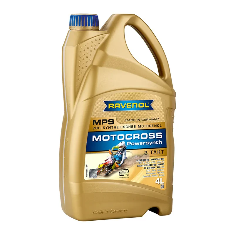 Моторное масло RAVENOL MPS Motocross Powersynth 2T (4 литра)