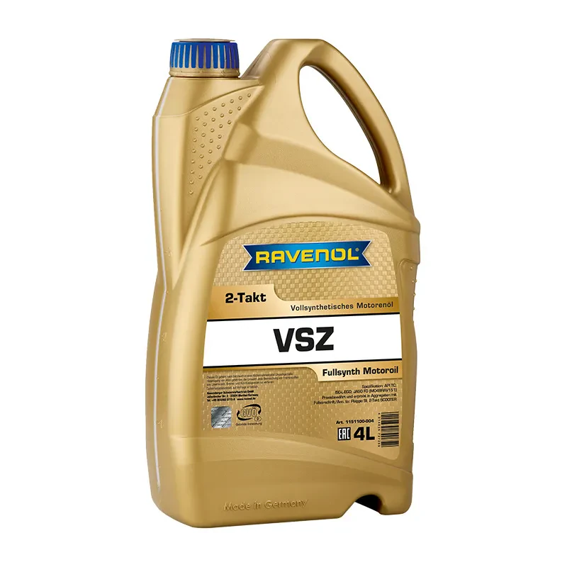 Моторное масло для 2T RAVENOL VSZ Zweitaktoel Vollsynth (4 литра)