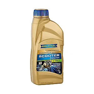 Моторное масло для 4-T скутеров RAVENOL Scooter 4-Takt Fullsynth (1 литр)