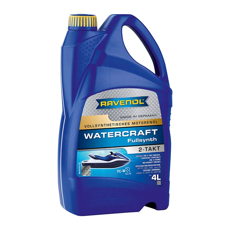 Моторное масло RAVENOL Watercraft Fullsynth 2T (4 литра)