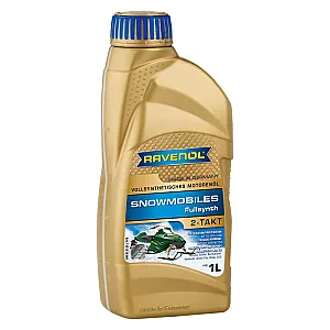Масло для 2T снегоходов RAVENOL Snowmobiles Fullsynth 2-Takt (1 литр)