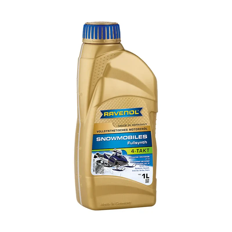 Масло для снегоходов RAVENOL Snowmobiles 4-Takt Fullsynth (1 литр)