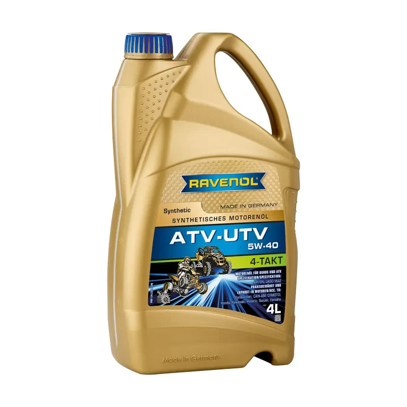 RAVENOL ATV-UTV 4T 5W-40 (4 литра)