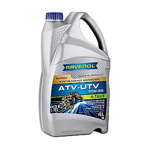 RAVENOL ATV-UTV 4T 10W-50 (4 литра)