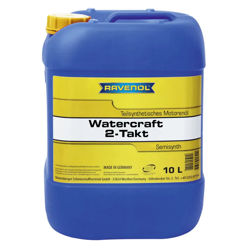 Моторное масло RAVENOL Watercraft Teilsynth 2T (10 литров)