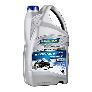 Масло для 2T снегоходов RAVENOL Snowmobiles Teilsynth 2-Takt (4 литра)