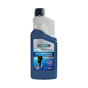 Моторное масло для 2Т лодочных моторов RAVENOL Outboard 2T Mineral (1 литр с дозатором)