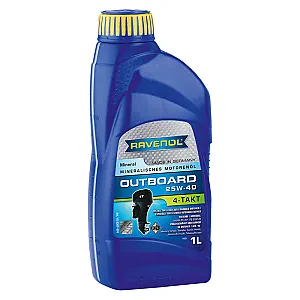 Моторное масло RAVENOL Outboardoel 4-T 25W-40 (1 литр)