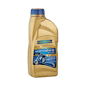 Моторное масло RAVENOL Motobike 4-T Ester 5W-30 (1 литр)