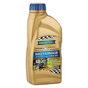 Моторное масло RAVENOL Racing 4-T Motobike 15W-50 USVO (1 литр)