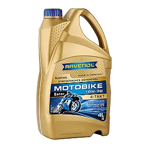 Моторное масло RAVENOL Motobike 4-T Ester 10W-30 (4 литра)