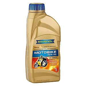 Моторное масло RAVENOL Motobike 4-T Mineral 20W-40 (1 литр)