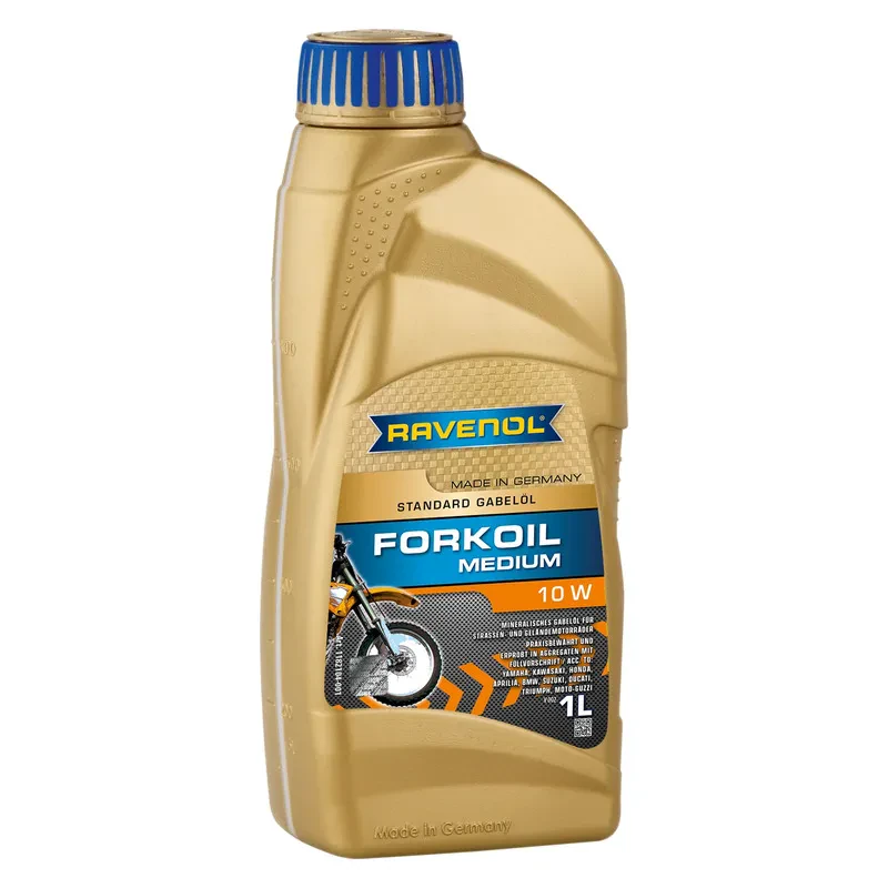 Вилочное масло RAVENOL Forkoil Medium 10W (1 литр)