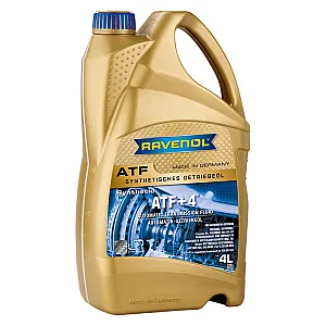 Масло АКПП RAVENOL ATF ATF+4 Fluid (4 литра)