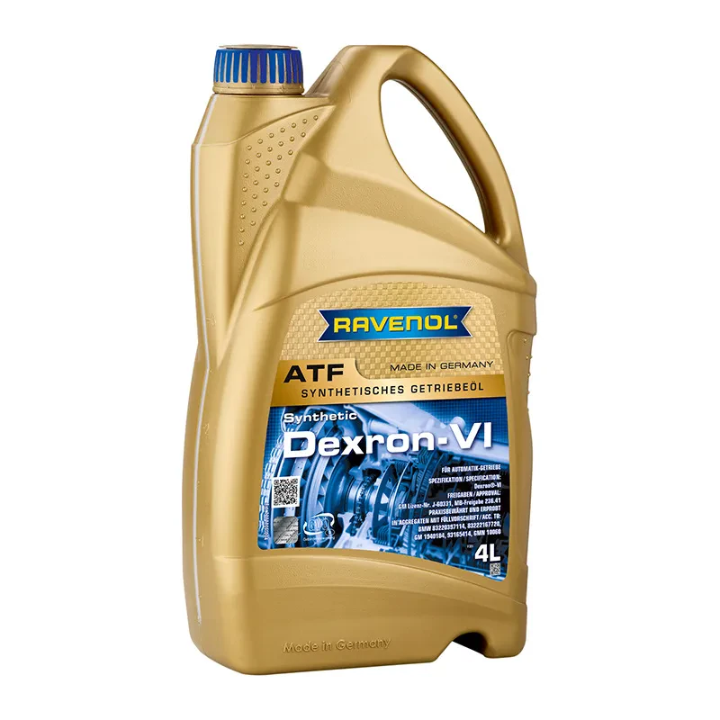 Масло АКПП RAVENOL ATF Dexron VI (4 литра)