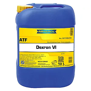 Масло АКПП RAVENOL ATF Dexron VI (10 литров)
