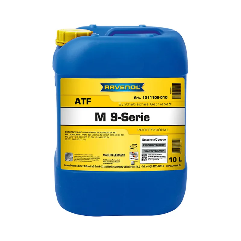 Масло АКПП RAVENOL ATF M 9-Serie (10 литров)