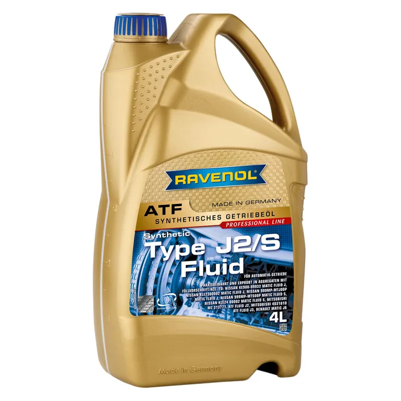 Масло АКПП RAVENOL ATF Type J2/S Fluid (4 литра)