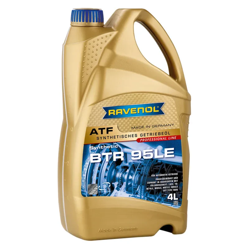 Масло АКПП RAVENOL ATF BTR 95LE (4 литра)