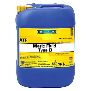 Масло АКПП RAVENOL ATF Matic Fluid Type D (10 литров)