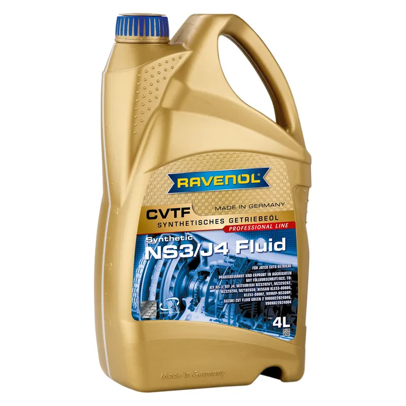 Масло АКПП RAVENOL CVTF NS3/J4 Fluid (4 литра)