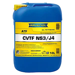 Масло АКПП RAVENOL CVTF NS3/J4 Fluid (10 литров)