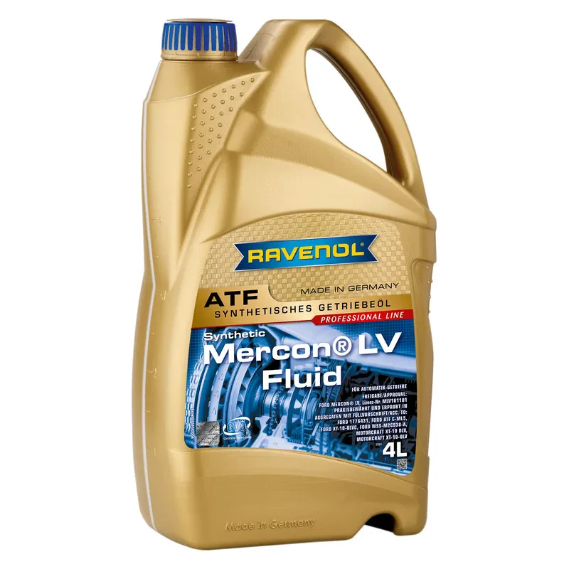 Трансмиссионное масло RAVENOL Mercon LV (4 литра)