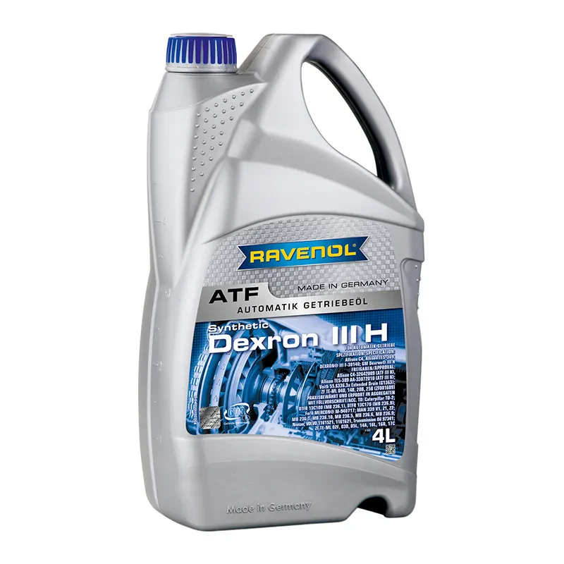 Масло АКПП RAVENOL ATF Dexron III H (4 литра)