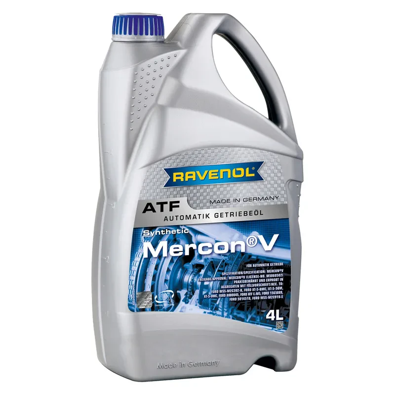 Масло АКПП RAVENOL ATF Mercon V (4 литра)