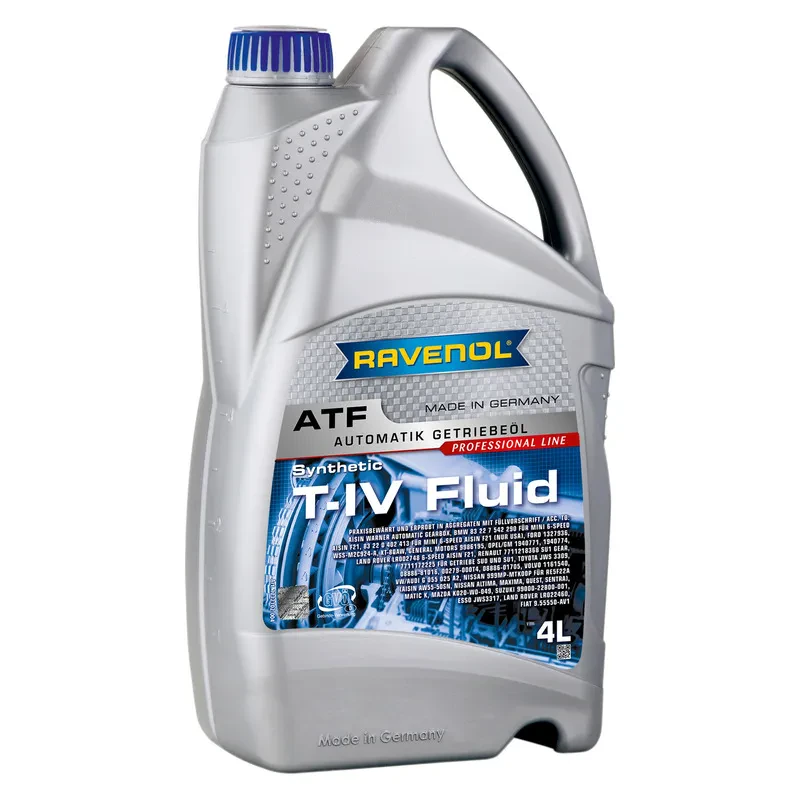 Масло АКПП RAVENOL ATF T-IV Fluid (4 литра)