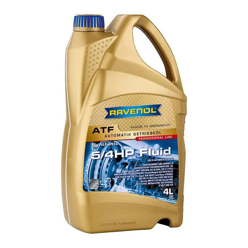 Масло АКПП RAVENOL ATF 5/4HP Fluid (4 литра)
