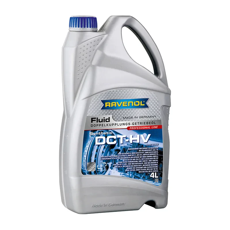 Масло АКПП RAVENOL DCT-HV Fluid (4 литра)