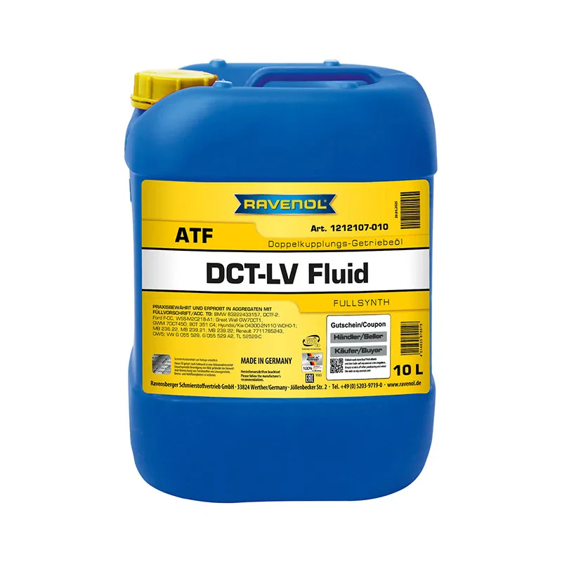 Масло АКПП RAVENOL DCT-LV Fluid (10 литров)