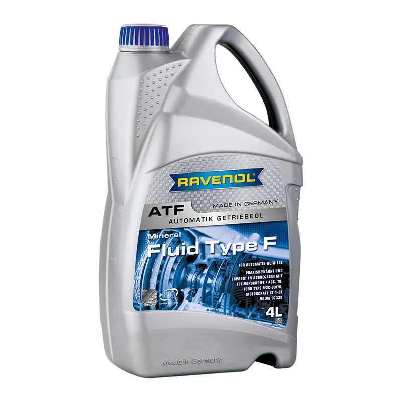 Масло АКПП RAVENOL ATF Fluid Type F (4 литра)