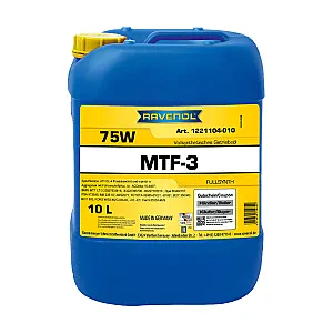 Трансмиссионное масло RAVENOL MTF-3 75W (10 литров)