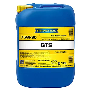 Трансмиссионное масло RAVENOL Gear Trans Synth GTS 75W-90 (10 литров)