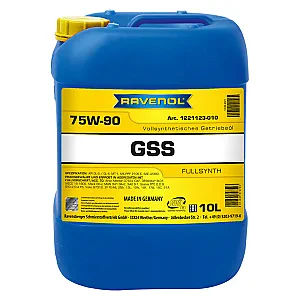 Трансмиссионное масло RAVENOL Gear Super Synth GSS 75W-90 (10 литров)