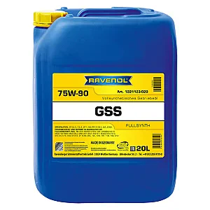 Трансмиссионное масло RAVENOL Gear Super Synth GSS 75W-90 (20 литров)