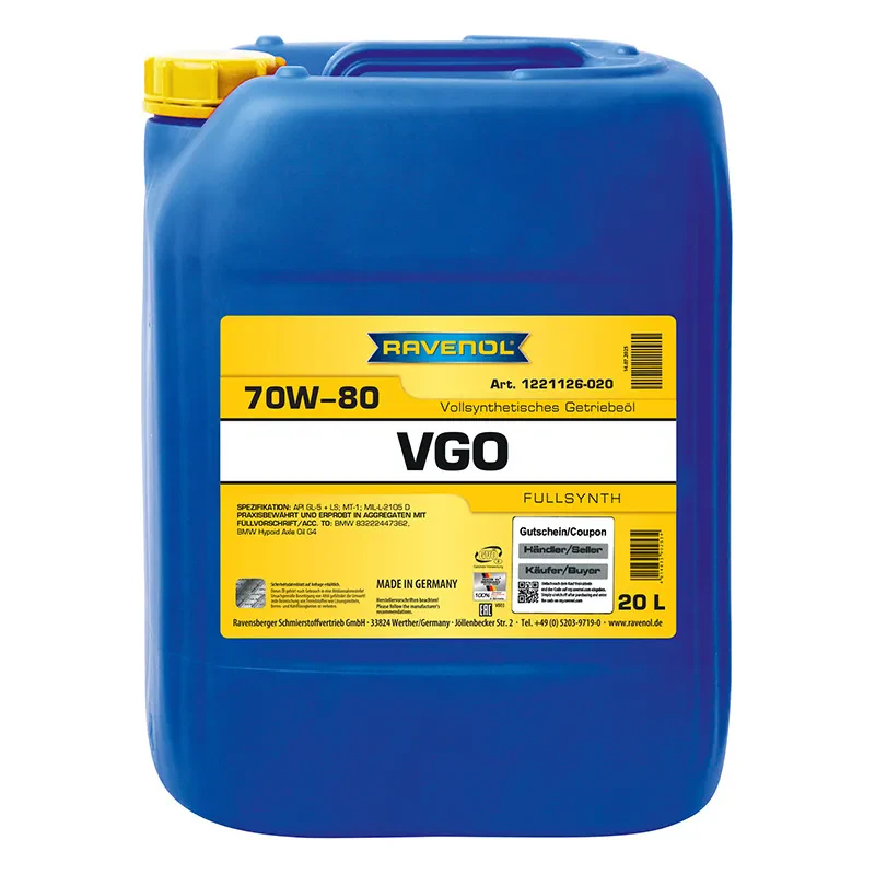 RAVENOL VGO 70W-80 LS (20 литров)