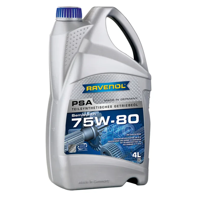 Трансмиссионное масло RAVENOL PSA 75W-80 (4 литра)