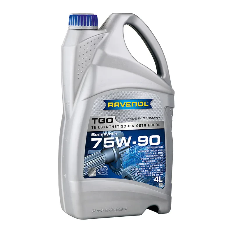 Трансмиссионное масло RAVENOL TGO 75W-90 (4 литра)