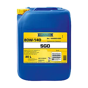 Трансмиссионное масло RAVENOL Getriebeoel SGO 80W-140 (20 литров)