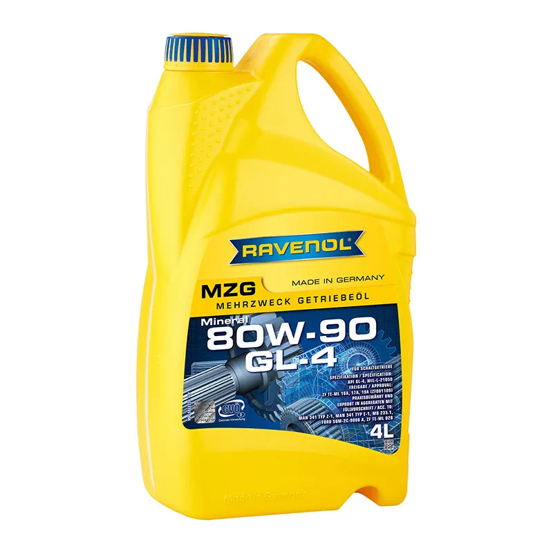 Трансмиссионное масло RAVENOL MZG 80W-90 (4 литра)