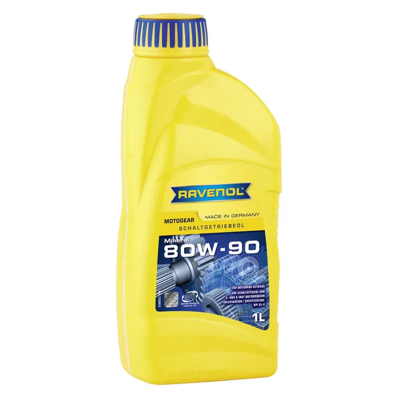 Трансмиссионное масло RAVENOL Motogear 80W-90 GL-4 (1 литр)