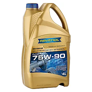 Трансмиссионное масло RAVENOL Motogear 75W-90 GL-4 (4 литра)