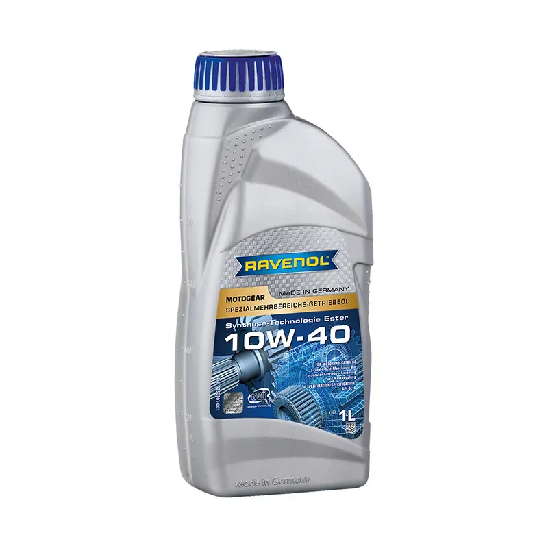 Трансмиссионное масло RAVENOL Motogear 10W-40 GL-4 (1 литр)