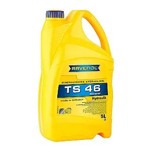 Гидравлическое масло RAVENOL Hydraulikoel TS 46 (HLP) (5 литров)