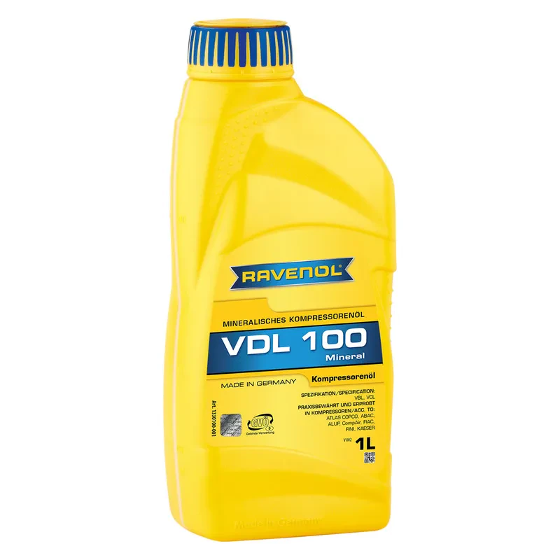 Компрессорное масло RAVENOL Kompressorenoel VDL 100 (1 литр)